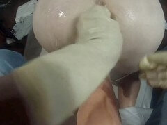 Amateur, Gode, Conversation vulgaire, Femme dominatrice, Pénétrer avec le poing, Latex, Maîtresse, Jouets