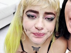 フェラチオ, ぶっかけ, イく瞬間, ゴックンする