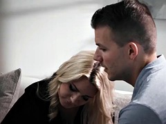 MILF follows her stepson to the BDSM basement and gets fucked