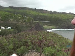 Amateur, Robe, Pieds, De plein air, Public, Maigrichonne, Tatouage, Nénés