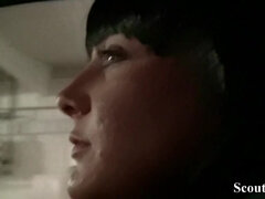 素人, カワイイ, チン, アウトドア, 小柄, 公共, 現実, ガリガリ