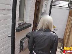 FAKE REMOVALS Fun with the Tossers gang as MILF and teen get fucked by FAKEHUB Originals: Porn