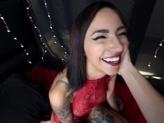 美女, フェラチオ, 茶髪の, 面白, ラティーナ, メキシコ人, ハメ撮り, ティーン