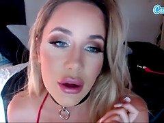 Blondine, Dildo, Fett, Flashen, Hd, Solo, Titten, Netzkamera