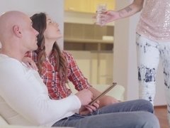 Bondage discipline sadomasochisme, Grote lul, Gebondenheid, Bruinharig, Sperma shot, Vingeren, Kut duiken, Billekoek