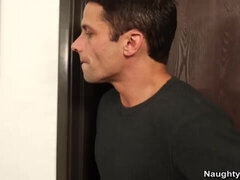 In den arsch, Braunhaarige, Schwanz, Hd, Reif