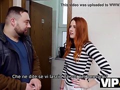 Man die toekijkt, Tsjechisch, Europees, Hd, Geld, Realiteit, Roodharige vrouw, Tiener