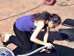 Amateur, Car, Nude, Pregnant, Voyeur