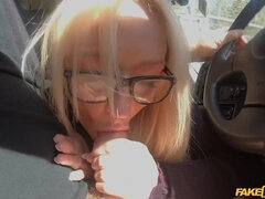 Rimjob and sodomy is onl way to pay for blondie babe Amber Deen