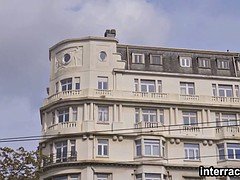 Negro, Rubia, Mamada, Corridas faciales, Sexo duro, Interracial