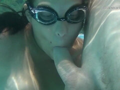 Grosse bite, Hard, Hongroise, De plein air, Piscine, Public, Adolescente, Sous marin