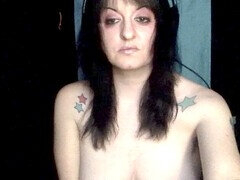 Bare, fat girl, tattoo girl
