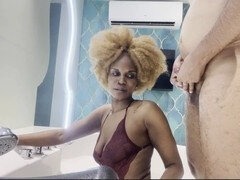 Noire, Sucer une bite, Éjaculer dans la bouche, Faciale, Branlette thaïlandaise, Hd, Indienne, Suçant