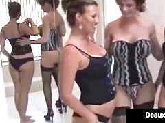 humid Milfs Deauxma Bibbette Blanche & Lacey Grant slurp & pound