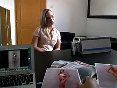 Enthousiasteling, Blond, Pijpbeurt, Tsjechisch, Student