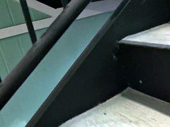 Public Jackoff and Huge Cumshot