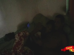 Stepfather Feeds Cute Filipina Stepdaughter Cum During Her Period