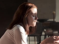 Erstaunlich, Grosse titten, Braunhaarige, Piercing, Muschi, Rasiert, Hoch, Jungendliche (18+)