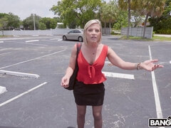 Amateur, Blonde, Milf, Mom, Outdoor, Short hair, Skirt, Softcore