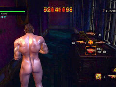 Resident Evil Revelations two naked masculine enemy & Chris Redfield Nude mod