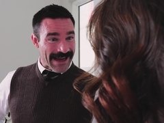 Pijpbeurt, Bruinharig, Bedriegen, Hd, Hakken, Huisvrouw, Keuken, Vrouw