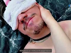 緊縛, ボンデージ, フェムドム, ハードコア, なめる, ロシア人, ヤリマン