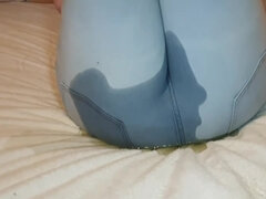 Adorable, Amateur, Blonde, Britannique, Jeans, Culottes ou slips, Pisser, Mouillée