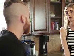 Anal, Blonde, Petite femme, Transsexuelle, Espionne