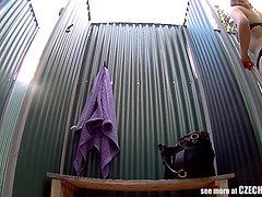 素人, デカパイ, チェコ, Hd, プール, 現実, 一人, 水着