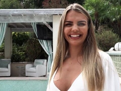 Tussi, Grosse titten, Blondine, Natürlichen titten, Pov, Muschi, Realität, Jungendliche (18+)