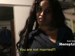 Indian Desi Housewife gets naughty in Hindi roleplay with POV Desi subtitles