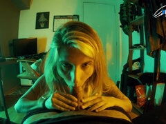 Leie, In den arsch, Blondine, Handjob, Hardcore, Lesbisch, Masturbation, Pov