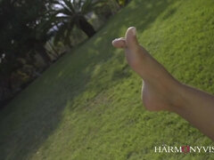 Grosser schwanz, Grosse titten, Blondine, Vollbusig, Spermaladung, Hardcore, Im freien, Titten