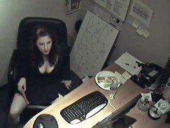 Fingern, Masturbation, Sekretärin, Spanner