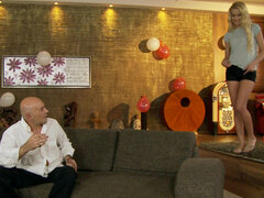 Anal, Cul, Beauté, Blonde, Faciale, Surprise, Adolescente, Serré