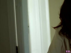 69 negenenzestig, Kont, Vingeren, Lesbisch, Slipje, Klein, Kut duiken, Tieten likken