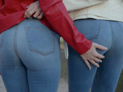 Arsch, Aus dem arsch in den mund, Blasen, Braunhaarige, Lesbisch, Lingerie, Natürlichen titten, Reiten