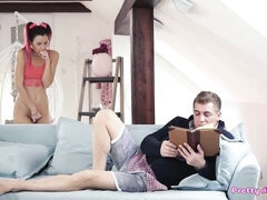 Blasen, Tschechisch, Schwanz, Schmutzig, Muschi, Rasiert, Jungendliche (18+), Titten