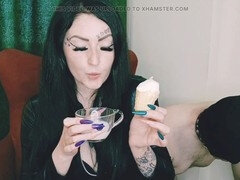 Sweets, mouth spitting, nika