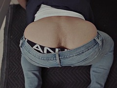 素人, アナル, 黒人, 黒人, ゲイ, 筋肉