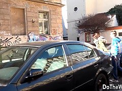 Rebecca Black's cuckold session: both holes filled & licked while hubby watches