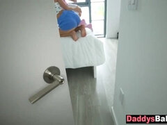 フェラチオ, チン, 家族, フェラする, ティーン, 三人