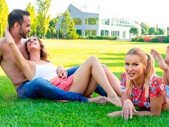 Blue Angel Enjoys Outdoor Anal