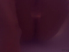 Anal, Chambre à dormir, Brunette brune, Fille latino, Masturbation, String, Nénés, Mouillée