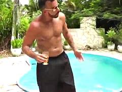 Anal, Beauté, Sucer une bite, Brunette brune, Noir ébène, Groupe, Fille latino, Rétro ancien