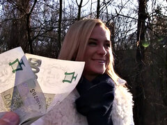 Blond, Pijpbeurt, Lul, Hondjeshouding, Buiten, Doordringend, Gezichtspunt, Kut duiken