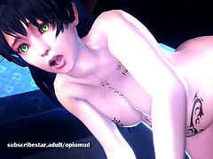 Opiumud Taimanin doujin 3 dimensional highlights