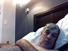 Old man daddy cum on cam 91