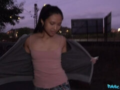 アメリカ人, フェラチオ, チン, バック, なめる, ハメ撮り, 公共, ショートヘア