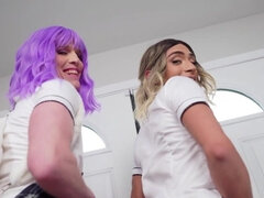 Sage Roux and Drake Von are banging femboy Ander Wolfe
